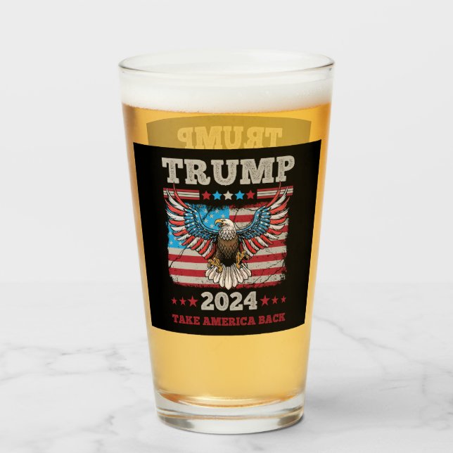 Copo De Pint Trump 2024 (Frente (Preenchido))