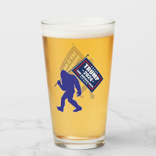 Copo De Pint Trump 2024 (Frente (Preenchido))