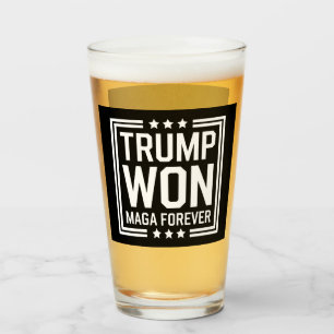 Copo De Pint Trump ganhou a 47.ª eleição do presidente dos EUA,