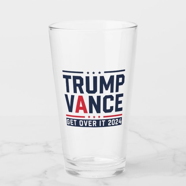 Copo De Pint Trump venceu 2024 Presidente Eleitoral Trump Vance (Frente)