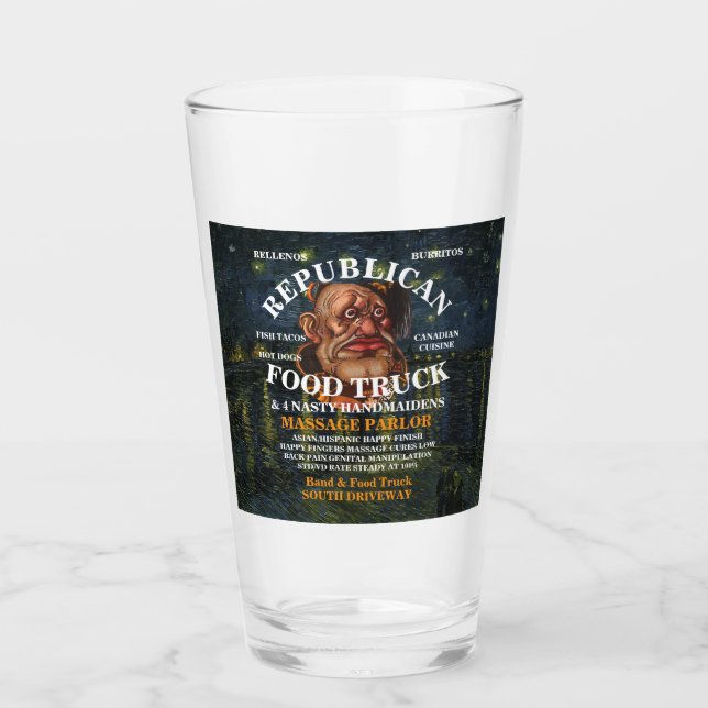 COPO DE PINT TSA FV PLACA DE JARDIM VD STD TRUMP TRUMPS REPUBLI (Frente)