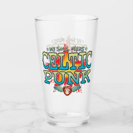 Copo De Pint Tumbler Celtic Punk Soul Glass