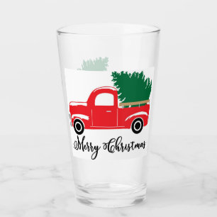 COPO DE PINT *TUMBLER DE NATAL* DO CAMINHÃO