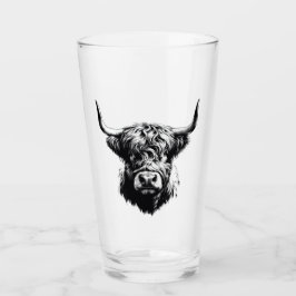 Copo De Pint Tumbler de vidro da Highland Scottish Highland