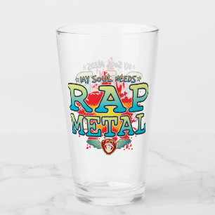 Copo De Pint Tumbler de vidro de alma rap