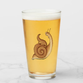 Copo De Pint Tumbler de Vidro de Caracol Medieval Gritante