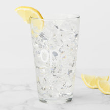 Tumbler de vidro do logotipo OPA - Logotipo branco