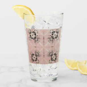 Copo De Pint Tumbler De Vidro Do Pastel Pensando