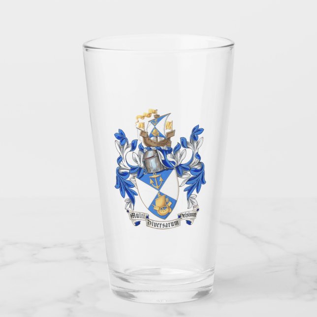 Copo De Pint Tumbler de vidro JFN 16oz (Frente)