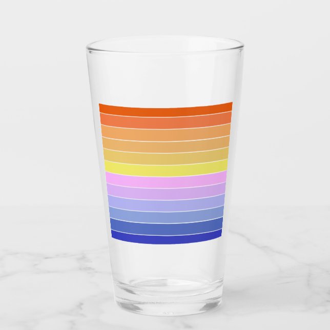 Copo De Pint Tumbler Striped Tumbler Inspirado na Natureza - Te (Frente)