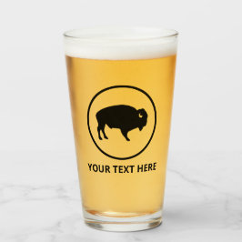 Copo De Pint Tumblr White Buffalo Exterior Beer Glass