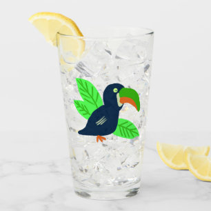 Copo De Pint Turiano Tropical E Folhas