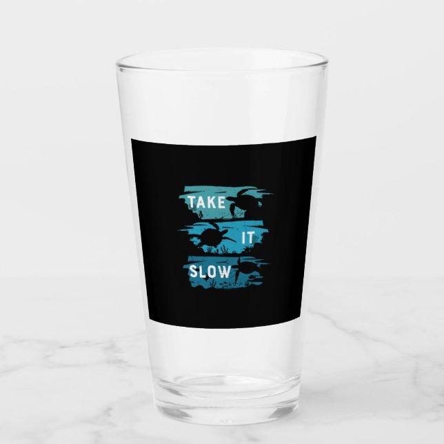 Copo De Pint Turtle Lover | Leve-O (Frente)