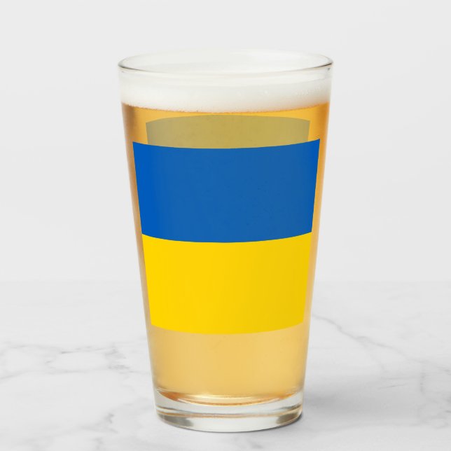 Copo De Pint Ucrânia (Frente (Preenchido))