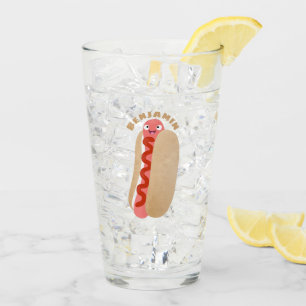 Copo De Pint Um desenho animado e engraçado de Weiner