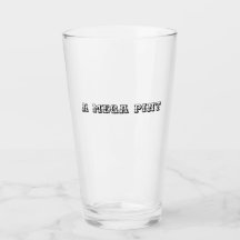 Um Mega Pint Wine Barware Humor Black