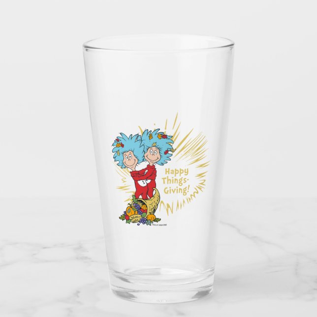 Copo De Pint Uma Coisa Duas Coisas Felizes. (Frente)