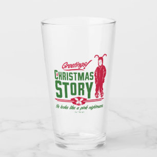 Copo De Pint Uma história de Natal Parece um Pesadelo Rosa