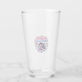 Copo De Pint Unicorn Mágico Desde o Nascimento Arte Pronta para