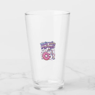 Copo De Pint Unicórnio Donut Toque no Meu Presente Mágico Stick