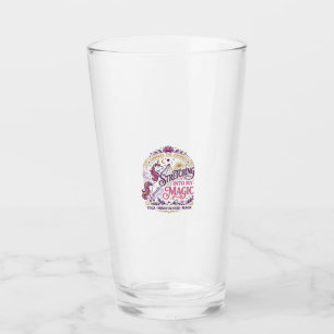Copo De Pint Unicórnio Esticando-se no Meu Estilo Mágico Branco