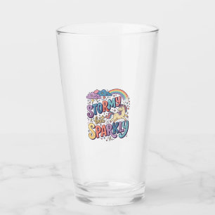 Copo De Pint Unicórnio Tempestuoso mas Brilhante Design Caprich