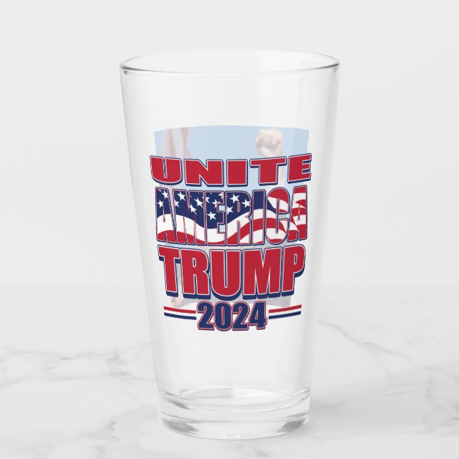 Copo De Pint Unir a América - Trump 2024 (Frente)