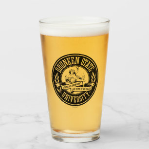 Copo De Pint Universidade estadual bêbedo