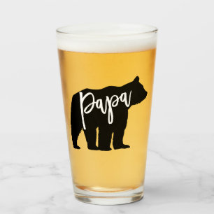 Copo De Pint Urso da papá personalizado