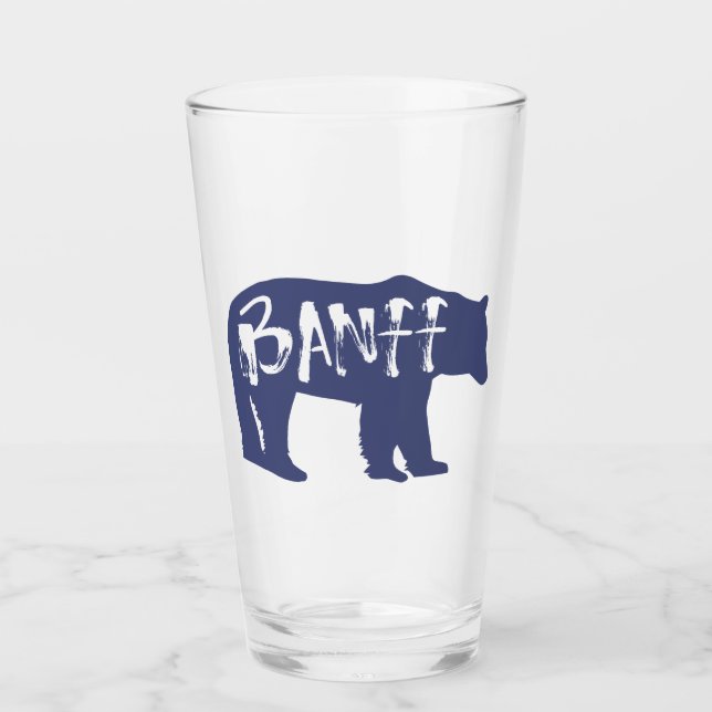 Copo De Pint Urso de Banff (Frente)