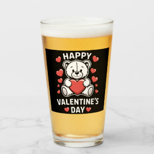 Copo De Pint Urso do Dia dos Namorados vday