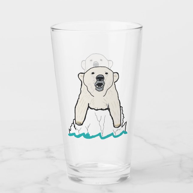 Copo De Pint Urso Polar (Frente)