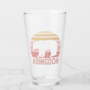 Copo De Pint Urso Retro de Abingdon Virgínia
