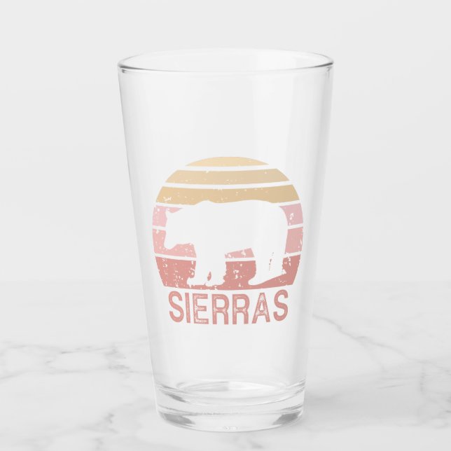 Copo De Pint Urso Retro Sierras (Frente)