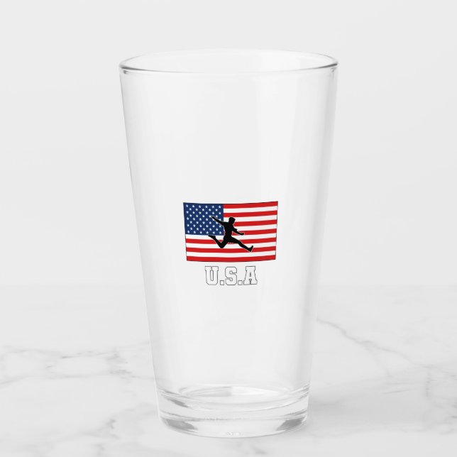 Copo De Pint USMNT da Equipe de Futebol dos Estados Unidos (Frente)