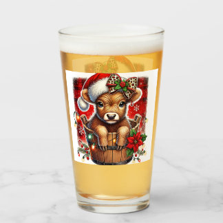 Copo De Pint Vaca das Terras de Natal | Farmhouse Festivo