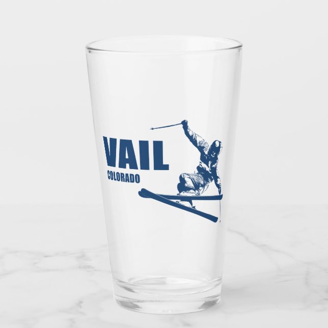 Copo De Pint Vail Colorado Skier (Frente)