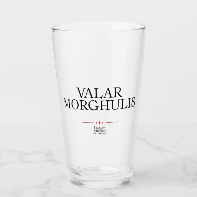 Copo De Pint Valar Morghulis (Frente)
