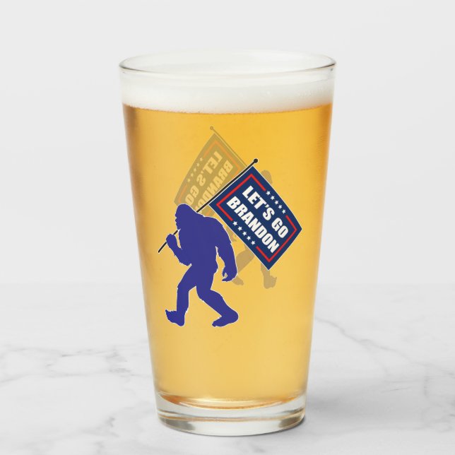Copo De Pint Vamos Brandon Bigfoot (Frente (Preenchido))