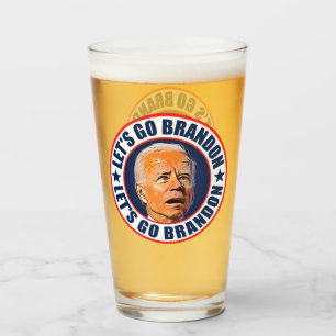 Copo De Pint Vamos Brandon engraçada anti-Biden Trump 2024