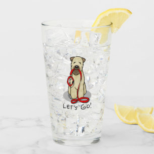 Copo De Pint Vamos! Cão de Terrier de Walk Wheaten (batido em 1