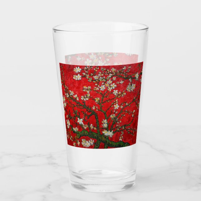 Copo De Pint Van Gogh Almond Blossoms Red (Frente)