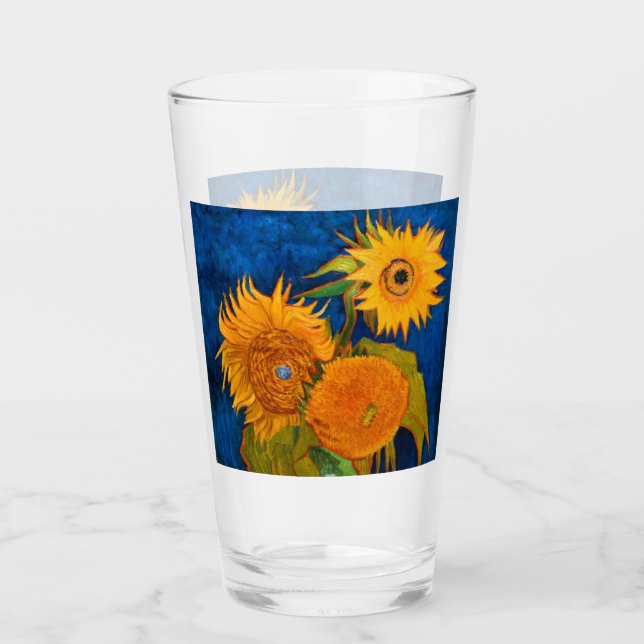 Copo De Pint Van Gogh Sunflower (Frente)
