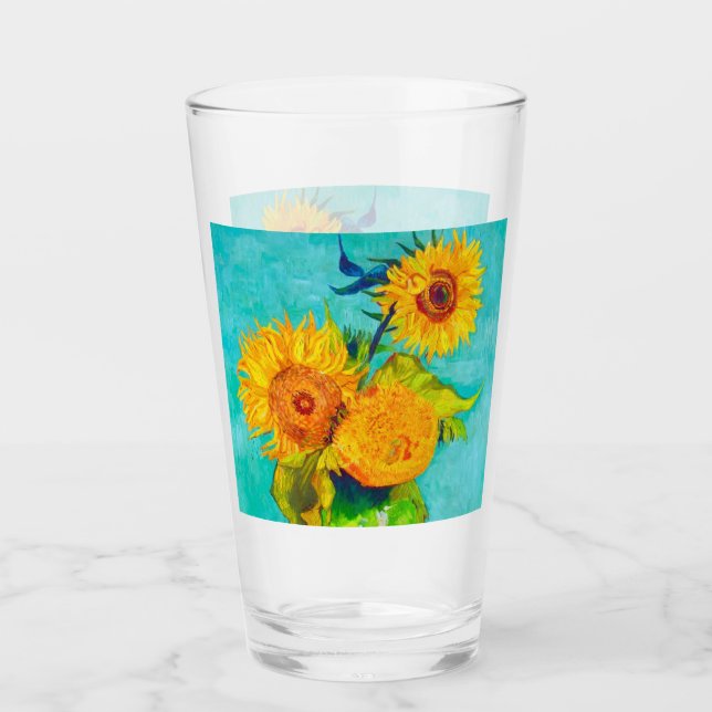 Copo De Pint Van Gogh Sunflowers  (Frente)