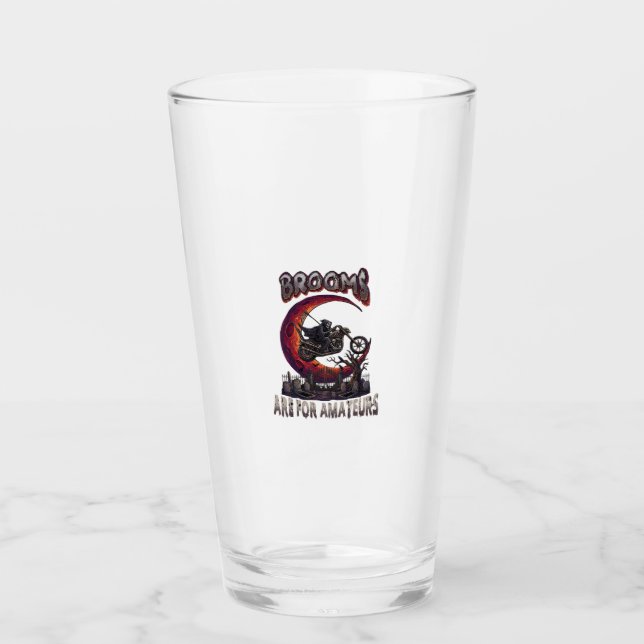 Copo De Pint Varredores Amadores Moto Grim Reaper Halloween R (Frente)