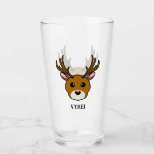 Copo De Pint Veado de Cartoon Bonito