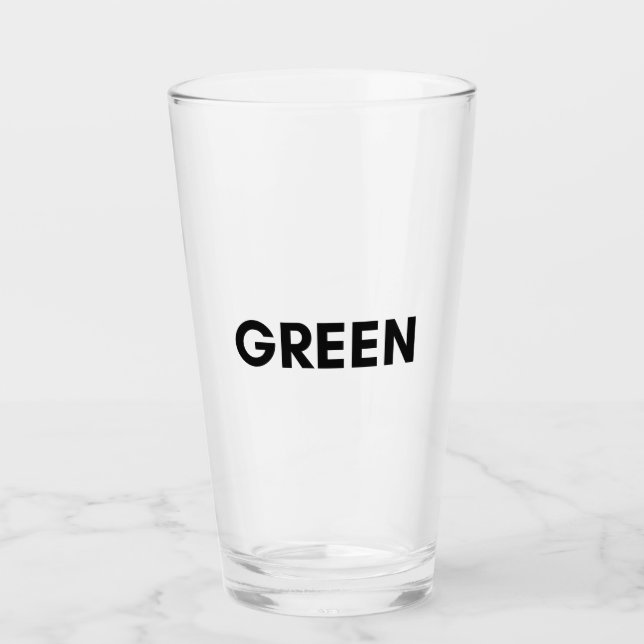 Copo De Pint verde (Frente)