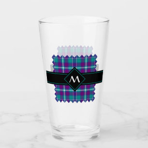 Copo De Pint Verde marinho, Roxo e Tartan Azul