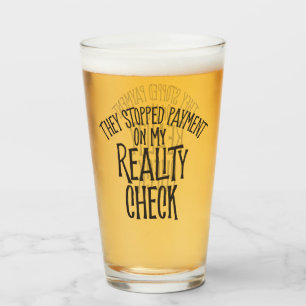 Copo De Pint Verificação de Realidade