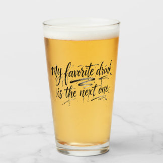 Copo De Pint Verre Favorite drink
